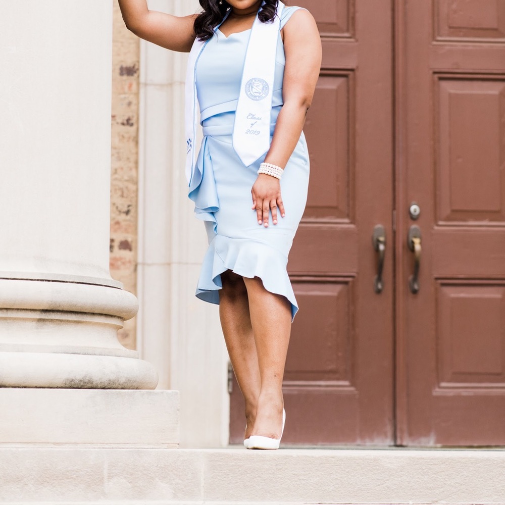 Blue Elegant Dress